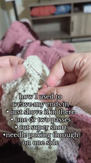 Effective Techniques for Weaving in Crochet Ends