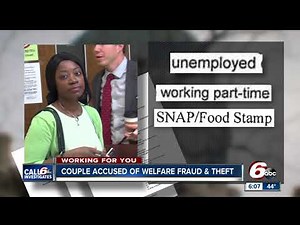 Couple accused of welfare fraud and theft