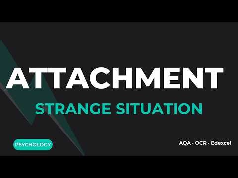 Ainsworth's Strange Situation & Types of Attachment | A-Level Psychology | AQA OCR Edexcel