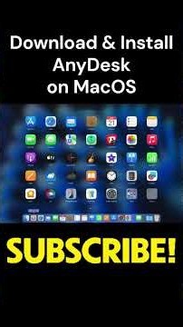 Download & Install AnyDesk on Mac M5 in 60 Seconds | macOS Setup #Shorts