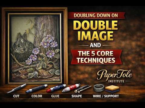 Paper Tole Concepts: Doubling Down on Double Images and the 5 Core Techniques