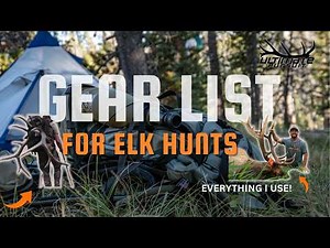 Archery Elk Hunting Gear Breakdown | Everything In My Pack 2026