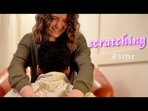 ASMR Fabric and Skin Scratching