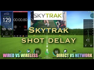Skytrak Shot Delay - USB or Wireless on PC / Direct or Network