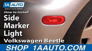 How to Replace Side Marker Light 1998-2005 Volkswagen Beetle