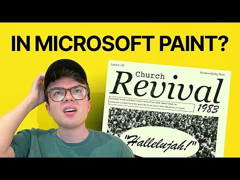 Graphic Design in Microsoft Paint Ep.1
