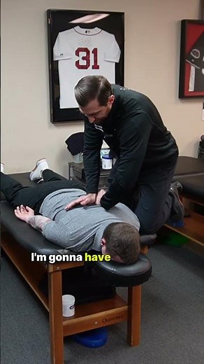 Thoracic Spine Thrust Manipulation [Physical Therapy Guide] Prone