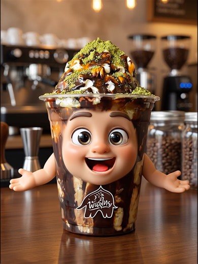 มัทฉะในตำนานที่ใครๆ ต้องลองสักครั้ง ชื่อเต็มๆ ว่า ‘มัทฉะแฟรปเป้เพิ่มซอสช็อกโกแลต ท็อปด้วยวิปปิ้งครีม ราดซอสช็อกโกแลต และผงมัทฉะ’ เอาไปสั่งตามได้เลยคร้าบบ~ 😋 #PunthaixSkyNani #พันธุ์ไทยอะไรก็เป็นไปได้ #พันธุ์ไทย #PunthaiCoffee #CreativeThaiTaste #สนุกแบบไทยๆ #กาแฟของคนไทย