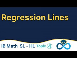 Regression Lines Explained | GDC Tips | IB Math AA - AI SL & HL