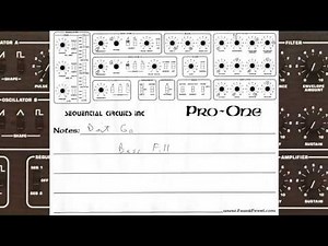 Yazoo Don’t Go Synth Patches For Sequential Circuits Pro-One