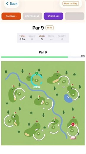 Par 9 — New Game Drop on SamZ Puzzles #golfergames