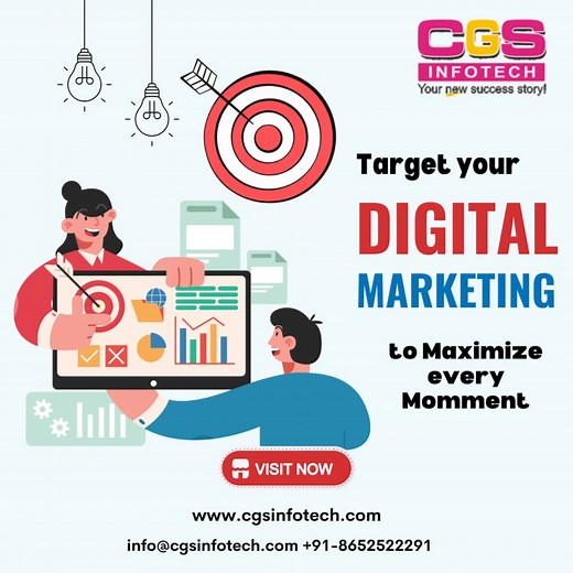 Get your business noticed with strategic digital marketing #DigitalMarketing #OnlinePresence #GrowYourBrand #MarketingStrategy #DigitalSuccess #cgsinfotech contact us: 91 86525 22291 www.cgsinfotech.com | CGS Infotech