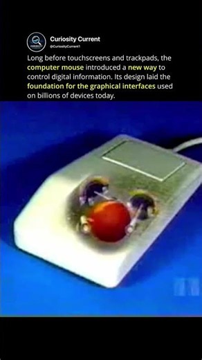 The first computer mouse