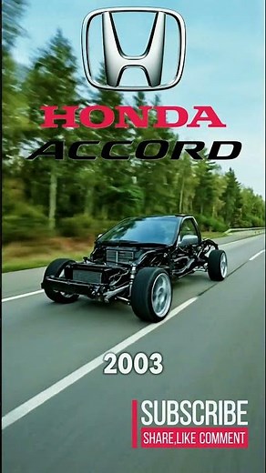 How Honda Accord Evolved Through the Decades 😳