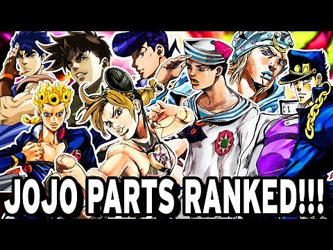 Ranking Every JoJo Part | JoJo's Bizarre Adventure