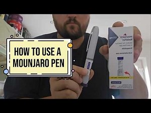 How to use a mounjaro pen