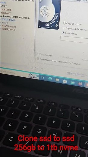 how to Clone windows disk to disk nvme to nvme Disk Genius