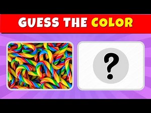 Guess The Color! 🌈 Fun Quiz for Kids | Can You Name Them All? | QuizEarth