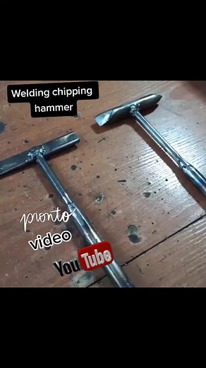 Homemade Welding Chipping Hammer Video