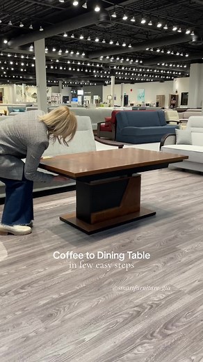 Smart Coffee Table: From Coffee to Dining in Seconds