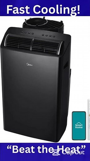✅ Best Portable AC for Fast & Quiet Cooling |#1 Midea Duo MAP14S1TBL Review