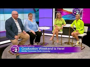 MTSU Graduation This Weekend!