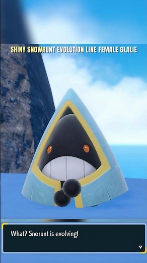 YOU NEED TO SEE THIS SHINY EVOLUTION LINE: Snorunt's Different Forms Pokemon Scarlet & Violet