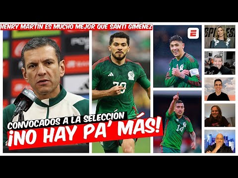SELECCIÓN MEXICANA Jaime Lozano anuncia la lista de convocados para el FINAL FOUR | ESPN Deportes