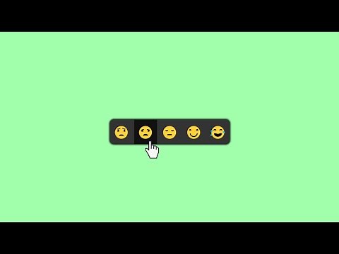 Custom Emoji Radio Buttons with CSS [HowToCodeSchool.com]