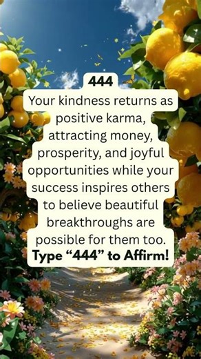 Why Angel number 444 brings abundance #abundance