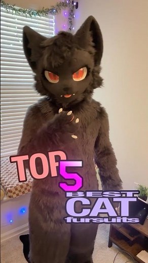 TOP 5 BEST CAT FURSUITS #furry #fursuit