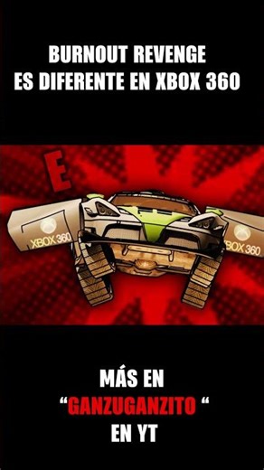 Burnout revenge es diferente en xbox 360 #burnoutrevenge #animacion