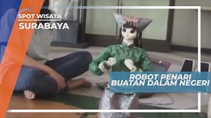 Robot Canggih yang Piawai dalam Tari Piring, Surabaya