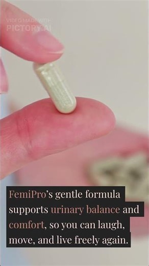 Feel Confident Again — FemiPro Bladder Balance #urinarytract #urinarytractinfection #shortsfeed