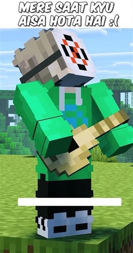 Dil Tuta Aashiq Minecraft funny Short #minecraft #shorts