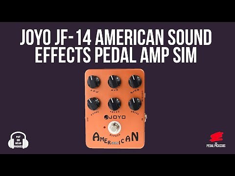 JOYO JF-14 American Sound Guitar Amp Emulator Pedal