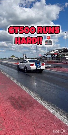 GT500 MUSTANG 🕹️ 1/4 Mile Drag Racing T&T 🏁 #fordmustang #foxbody #mustang #ford #car