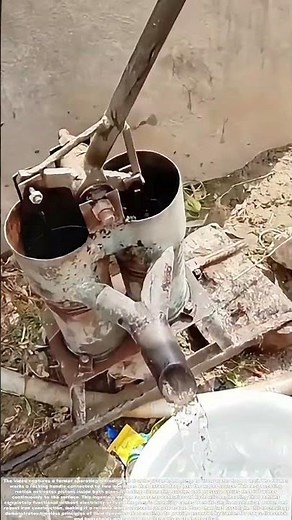 Harnessing Hydraulics: The Hand-Powered Pump That Defies Time