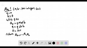 SOLVED:Estimate the complexity of Algorithm 1 for finding the base b expansion of an integer n in terms of the number of divisions used.