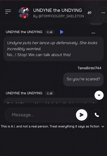 How to beat Undyne the Undying #undertale #characterai