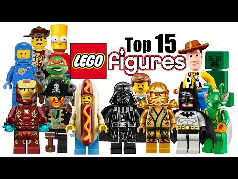 Top 15 LEGO Minifigures!