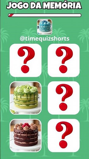 🎂 Cake Memory Game! Can You Guess Them Right? 🧠🔥