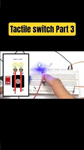 Ultimate Arduino Tactile Switch Projects Part 3 #shorts #arduino #electronics