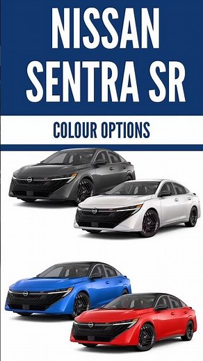 2026 Nissan Sentra SR - Color Options - Images | AUTOBICS