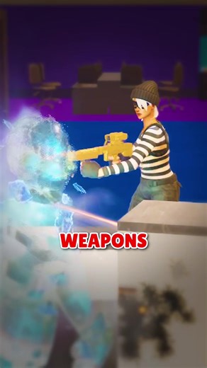 The BEST Budget Weapons in Bank Heist😤 #fortnite #fortnitemaps #fortnitecreative #fortniteclips