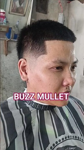 BUZZCUT + MULLET #shortvideo #haircut