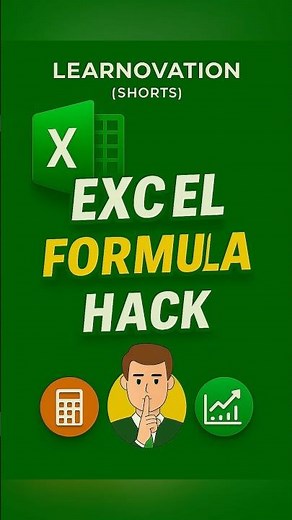99% பேருக்குதெரியாத Excel Formula Hack 🔥 | Excel Tricks for Job | Excel in Tamil | Learnovation Hub