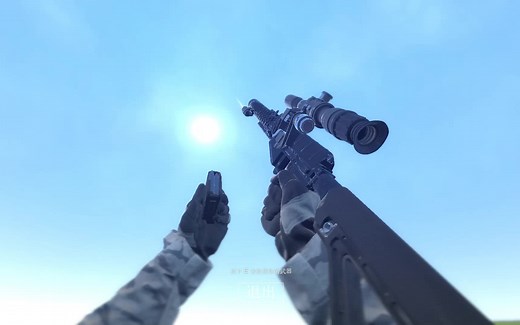 [GMOD]COD16武器汉化与实战效果演示，杂谈