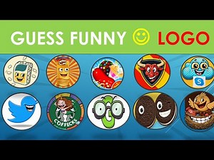 Guess the Funny Logo in 5 Seconds | 100 Funny and Famous Logos | Logo Quiz