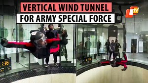Indian Army's Vertical Wind Tunnel Installation Takes Special Forces Training to New Heights #indianarmy #SpecialForcesTraining #verticalwindtunnel #Bukloh #himachalpradesh | OTV News